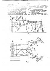 Дорожное навесное рыхлительно-смесительное оборудование (патент 747924)