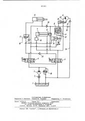 Гидропривод захватно-срезающегоустройства лесозаготавительной машины (патент 801805)
