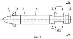 Управляемый снаряд (патент 2358233)