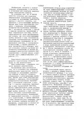 Установка для испытания амортизаторов транспортных средств (патент 1107027)