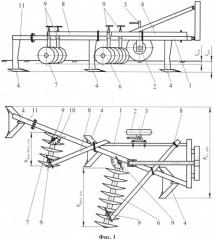 Комбинированное орудие для основной обработки почвы (патент 2540558)