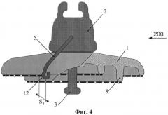 Высоковольтная линия электропередачи и высоковольтный изолятор для этой линии (патент 2378725)