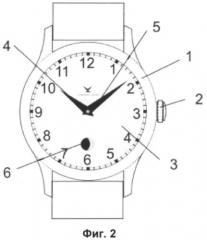 Способ дискретной индикации лунных фаз на циферблате часов и часы с дискретной индикацией лунных фаз на циферблате (патент 2532231)
