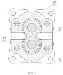Шестеренная гидромашина (варианты) (патент 2365787)