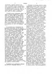 Устройство для отображения информации (патент 1603365)