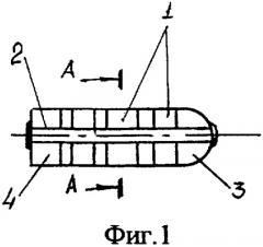 Снаряд конструкции буркова л.н. (патент 2306521)