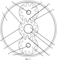 Шестеренный насос для перекачки жидкости (патент 2536736)