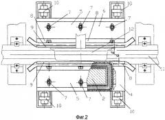 Замедлитель железнодорожных вагонов электромагнитный (патент 2268182)