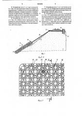 Устройство для укрепления откосов земляного полотна (патент 1602925)