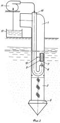 Устройство для сооружения водозаборного трубчатого колодца (патент 2468156)
