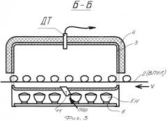 Способ нагрева пищевых штучных полуфабрикатов на конвейере внутри туннельной печи (патент 2457680)