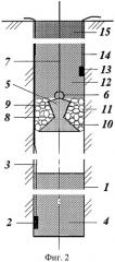 Способ рассредоточения заряда в скважине (патент 2438099)