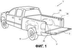 Система распределения груза для грузовых автомобилей типа пикап (патент 2456177)