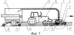 Комбинированный агрегат для уборки урожая и обработки почвы (патент 2357400)