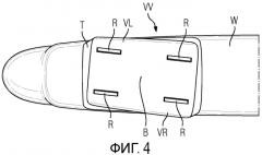 Рельсовое транспортное средство с перекрытой поворотной тележкой (патент 2562815)