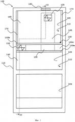 Многокамерное холодильное устройство для хранения свежих пищевых продуктов при разных температурах (патент 2565087)