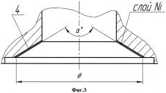 Способ получения седла клапанов чугунных головок цилиндров двс при их изготовлении или восстановлении методом электродуговой наплавки (патент 2448825)