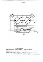 Регулятор сдвоенного аксиально-поршневого насоса (патент 1530803)
