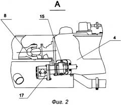 Устройство для переключения механической коробки перемены передач базового автомобиля машины для уборки и содержания дорожных покрытий при ее движении с работающим навесным оборудованием (патент 2304055)