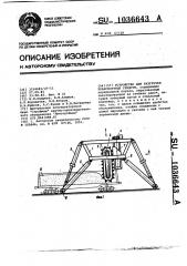 Устройство для разгрузки транспортных средств (патент 1036643)