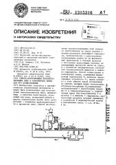 Способ изготовления волокносодержащих плит и конвейерная линия для его осуществления (патент 1315316)