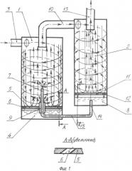 Способ мокрой очистки газа и устройство для его осуществления (патент 2567613)