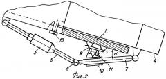 Плоское сопло турбореактивного двигателя (патент 2445487)