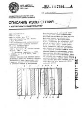 Многоцветная линейная визуализирующая диафрагма теневого прибора (патент 1117494)
