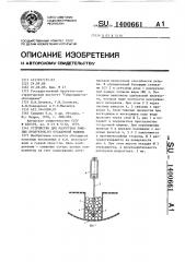 Устройство для разгрузки тяжелых продуктов из отсадочной машины (патент 1400661)