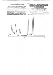 Хроматографический способ анализасмеси ароматических углеводородов сблизкими температурами кипения (патент 798586)