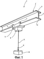 Грузоподъемное устройство с расширенным диапазоном нагрузки (патент 2460685)