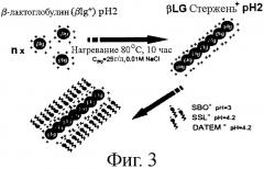 Взаимодействие пищевого белка и заряженного эмульгатора (патент 2460308)