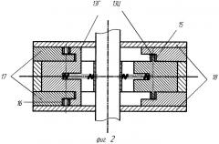 Роторно-пластинчатый механизм двигателя внутреннего сгорания с увеличенной полостью всасывания-сжатия (патент 2525480)