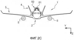 Самолет с оперением типа 