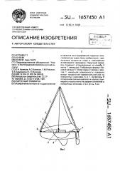 Парусный тримаран (патент 1657450)