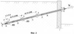 Грунтовый анкер или буровая свая и способ изготовления грунтового анкера или буровой сваи (патент 2543842)