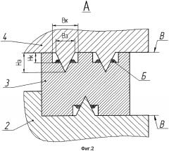 Уплотнение газового стыка между втулкой и крышкой цилиндра двигателя внутреннего сгорания (патент 2624782)