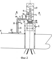 Устройство для транспортировки текучих сред между судном и турелью, установленной на этом судне (патент 2647797)