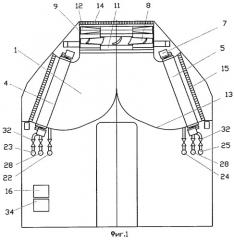 Охлаждающее устройство дизеля тепловоза (патент 2277484)