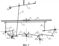 Механизм транспортирования ткани швейной машины (2 варианта) (патент 2281352)