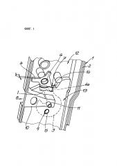 Дверной замок автомобиля (патент 2633235)