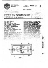 Установка для обработки и диспергирования жидких металлов (патент 909843)