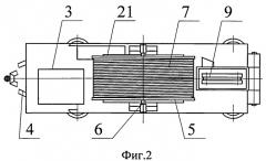 Агрегат подземного ремонта скважин с непрерывной колонной гибких труб (патент 2519247)