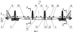 Вагон-платформа (патент 2354570)