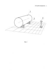 Способ измерения внутреннего объёма топливного бака жидкостной ракеты и градуировки объёма бака по уровням (патент 2577090)
