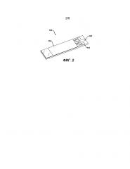 Электрохимическая аналитическая тест-полоска с растворимым электрохимически активным покрытием напротив открытого электрода (патент 2656268)