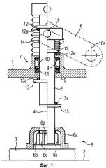 Электрический коммутационный аппарат с подвижным вдоль оси движения контактным элементом (патент 2437179)