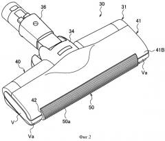 Вращающееся очищающее тело и пылесос (патент 2346642)