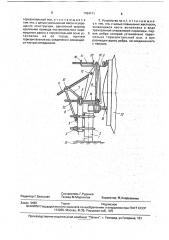 Опорно-поворотное устройство антенны с ограниченными углами наведения (патент 1764111)