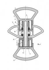 Двухпозиционный электро-термо-механический замковый карабин для парашютов с регулируемым сопротивлением спуска (патент 2634890)
